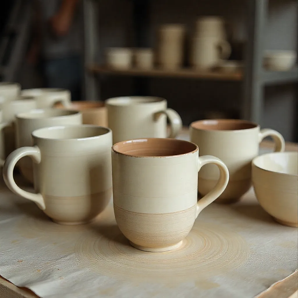 Keramikverkstad interiör