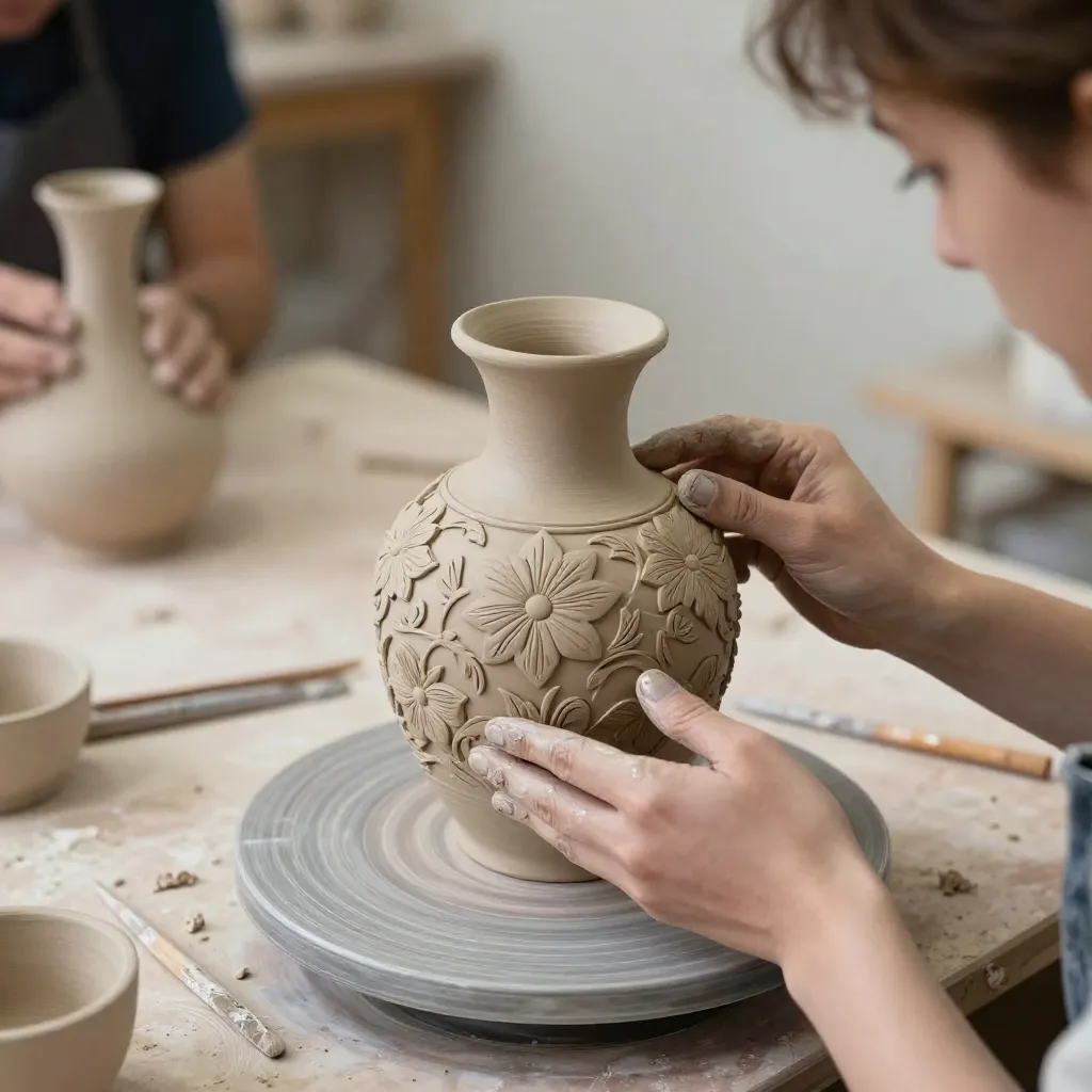 Glasyr och dekorering